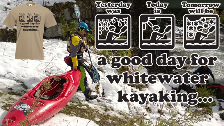 A good day for whitewater kayaking
